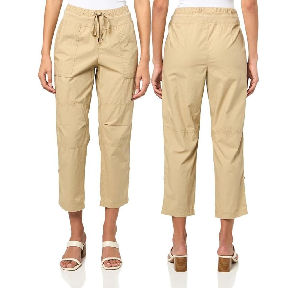 Nautica‎ Jeans Cotton Roll-Tab Utility Pants (Size M) Color: Rope